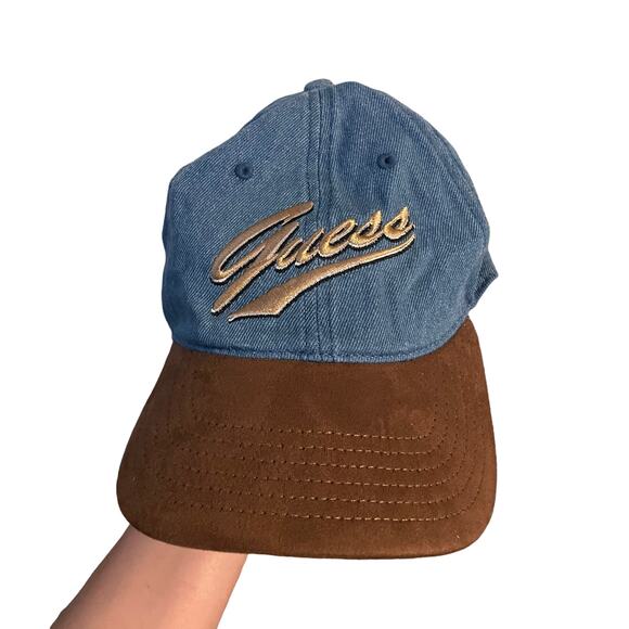 Vintage Other - Denim guess dad hat